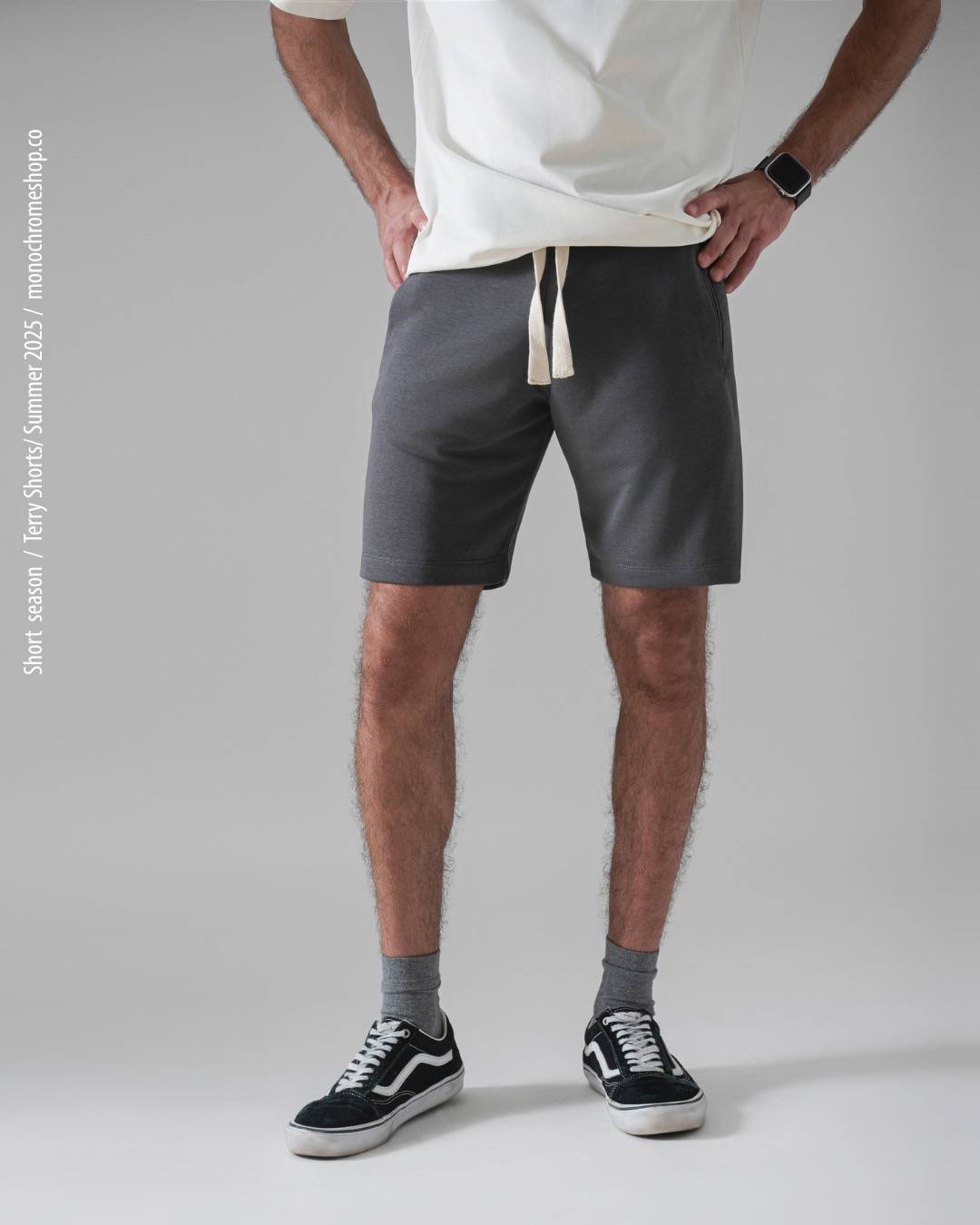 Short, casual, comfortable, chic, your go-to summer vibe.
Pair it with any of our tees and you're set.