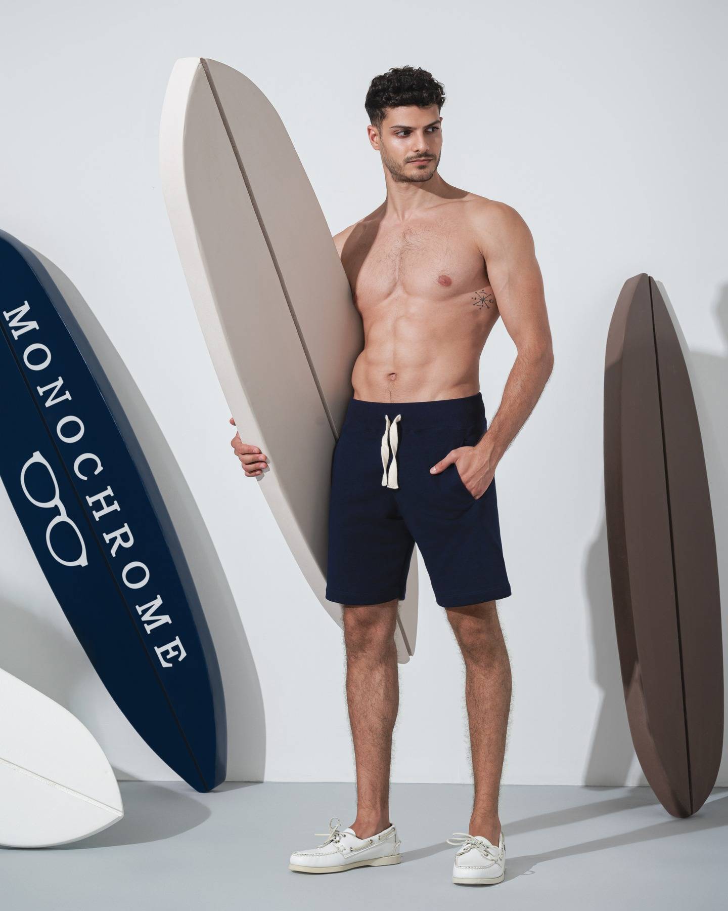 Terry shorts: because summer should be effortless.