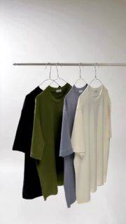 The Timeless Relaxed Fit Tee is here in Black, Slate Grey, Off-White & Green crafted from heavyweight 100% cotton with a ribbed neckline that keeps things clean, always.
Timeless. Breathable. Yours.