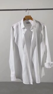 After months of getting it right  the weight, the cut, the way it falls  we’re introducing our first linen shirt. 100% linen, the way summer is actually meant to be worn. Breathable, honest, and better with every wash. In three colors: white, blue, and pink. Each one cut to do what linen does best  keep you cool and look like you didn’t try too hard.
We didn’t rush this, and we didn’t make many. This is the first drop, in very limited quantities. A small run, on purpose.
When it’s gone, it’s gone.