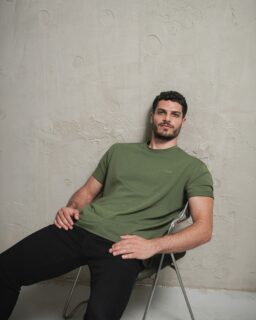 The Classic Tee you loved, now in green. Fresh, comfortable, and made for summer.
Designed and made in Beirut.