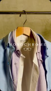 Our first Oxford shirt has arrived A fitted, versatile long-sleeve shirt, handmade in Beirut from 100% Oxford cotton. Available in white, blue, and lilac. Limited quantities.