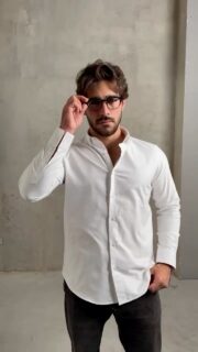 A crisp white Oxford shirt, made for the season and everything that comes with it. Handmade in Beirut from 100% Oxford cotton. 🤍