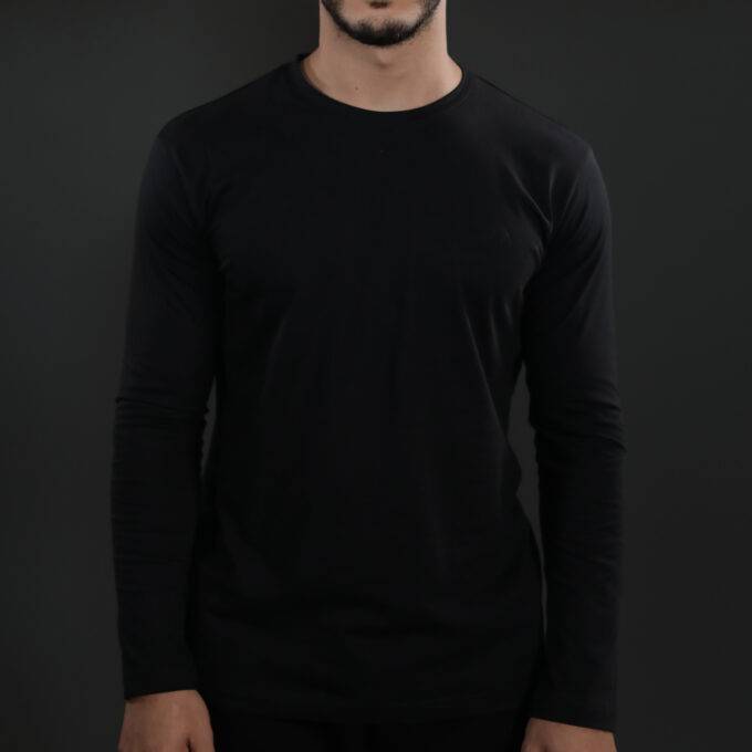 Long Sleeve Black T Shirt