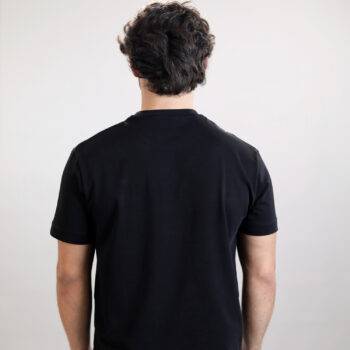 Pocket Black Tee - oversized
