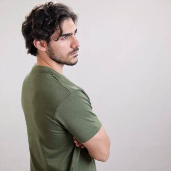 Pocket Green Tee - oversized