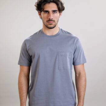 Pocket Grey Tee - oversized