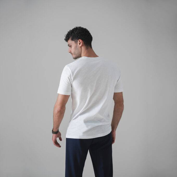 Minimalist Tee / Crewneck / White