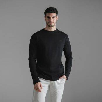 The Timeless Long Sleeve Tee  - Black