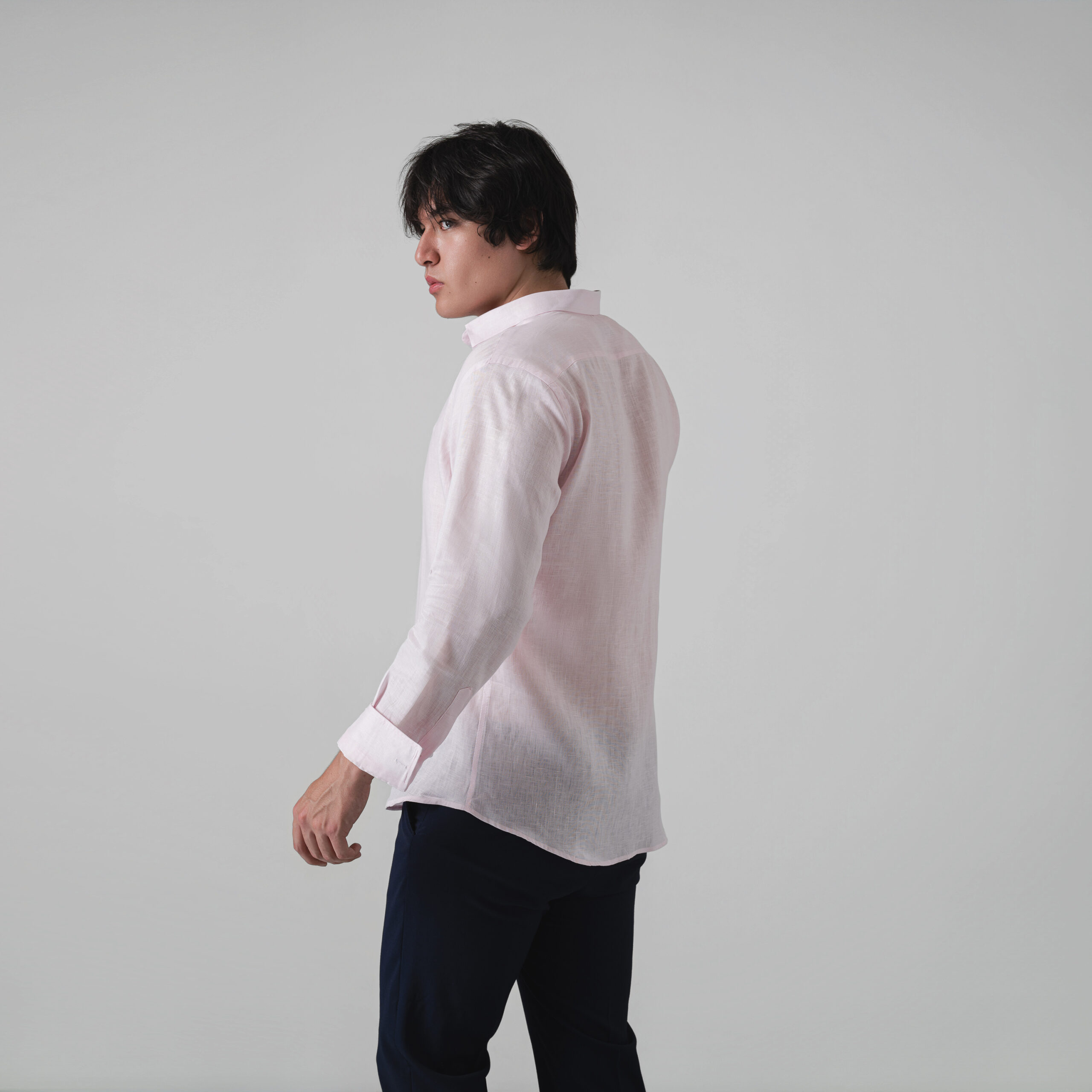 Essential Linen Shirts / Pink