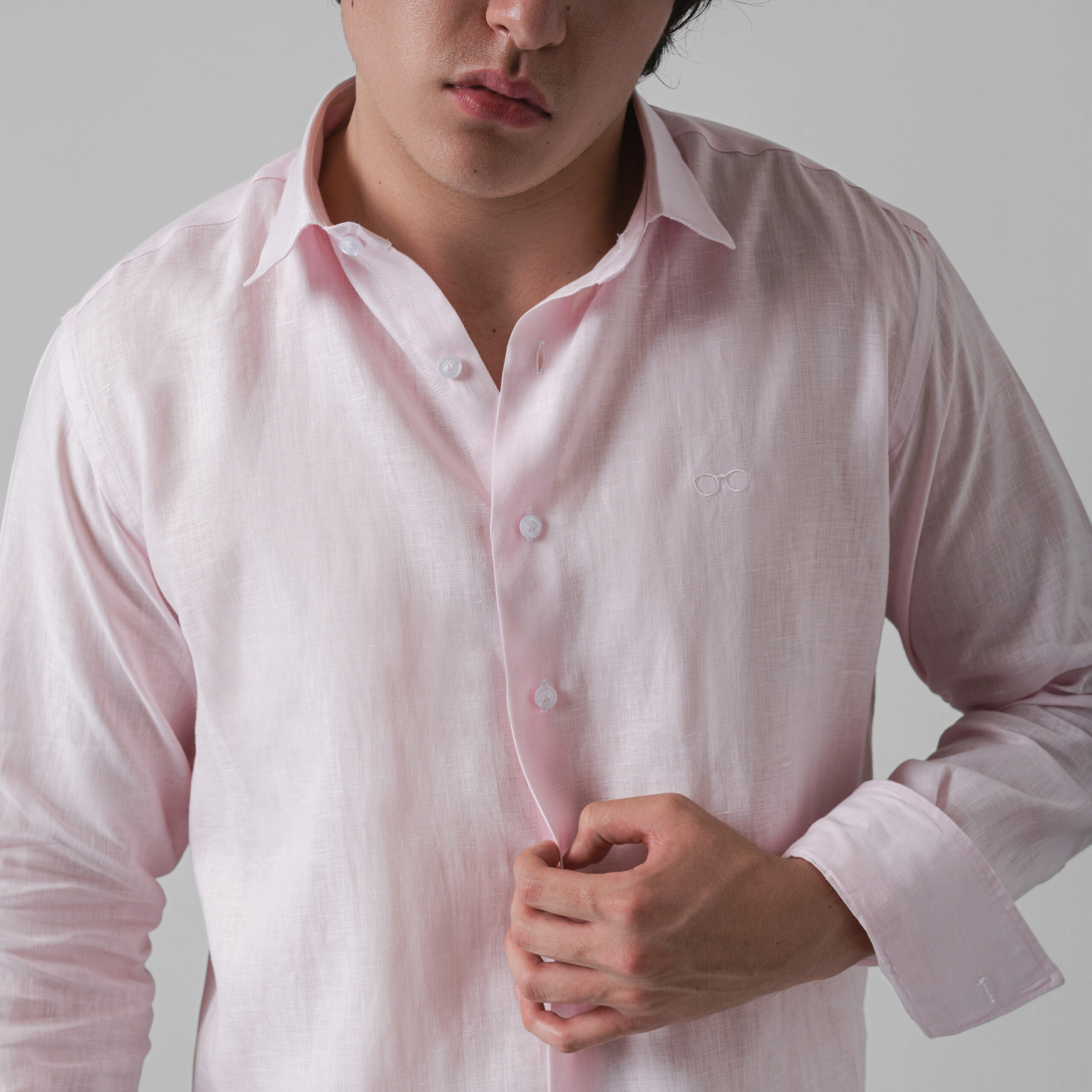 Essential Linen Shirts / Pink