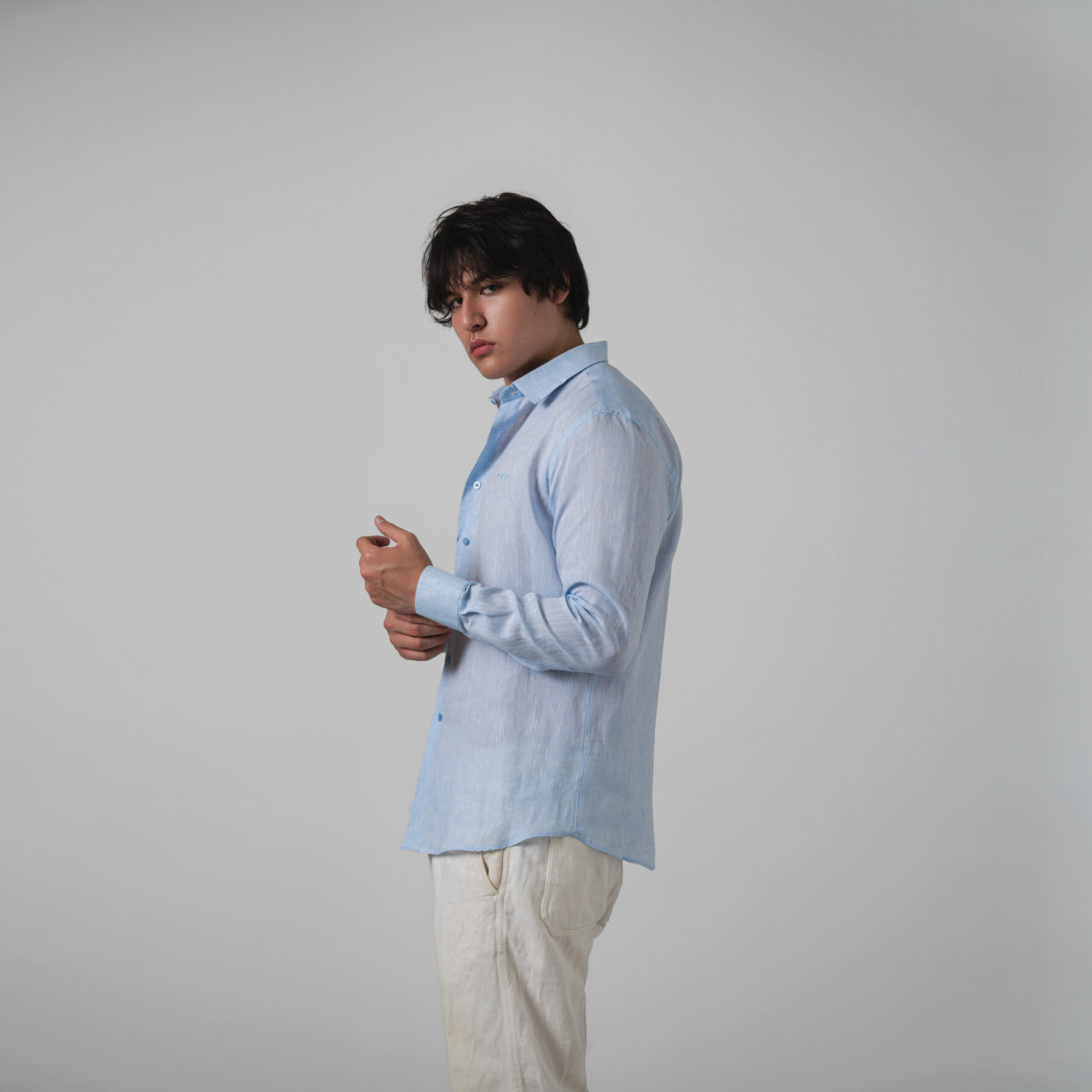 Essential Linen Shirts / Blue