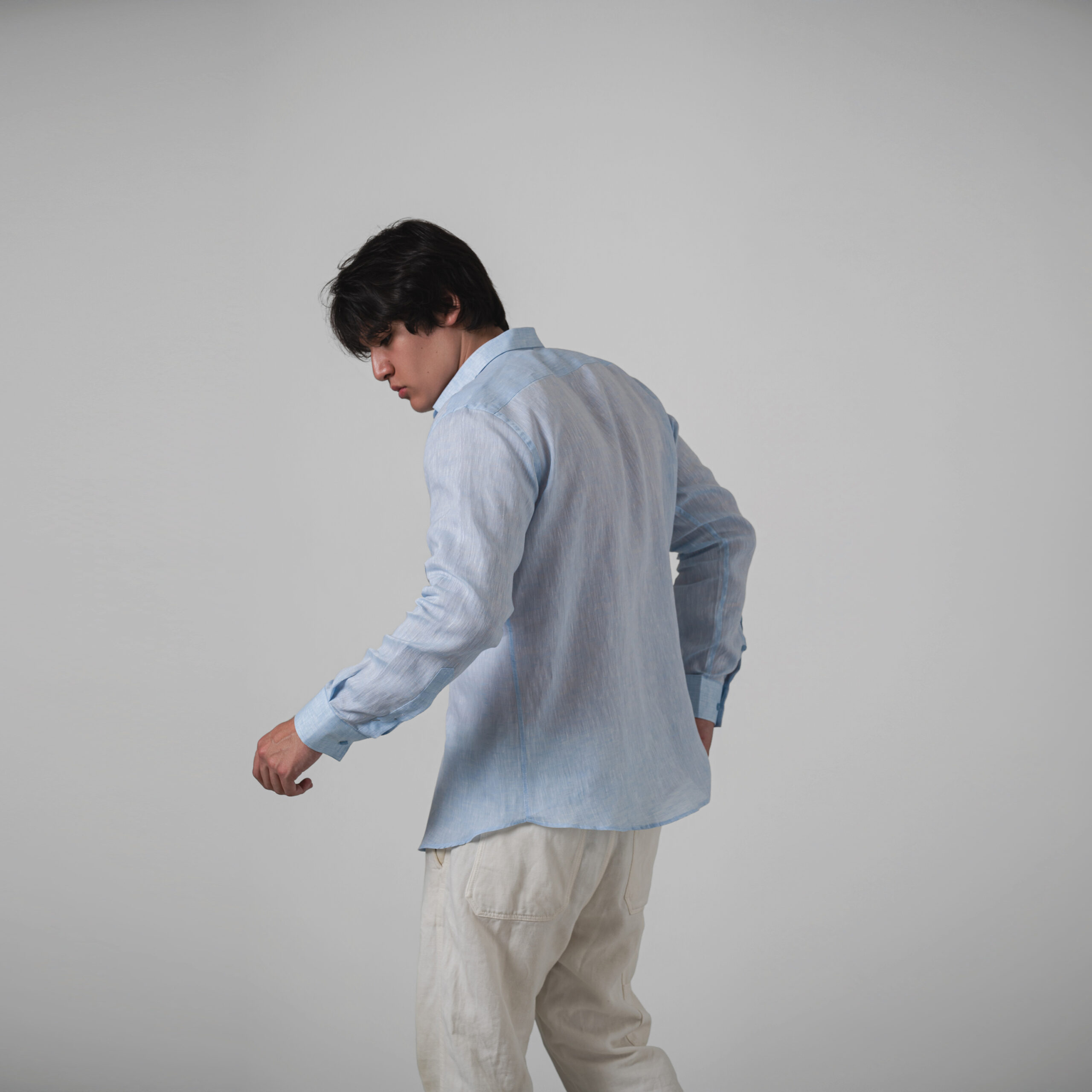 Essential Linen Shirts / Blue