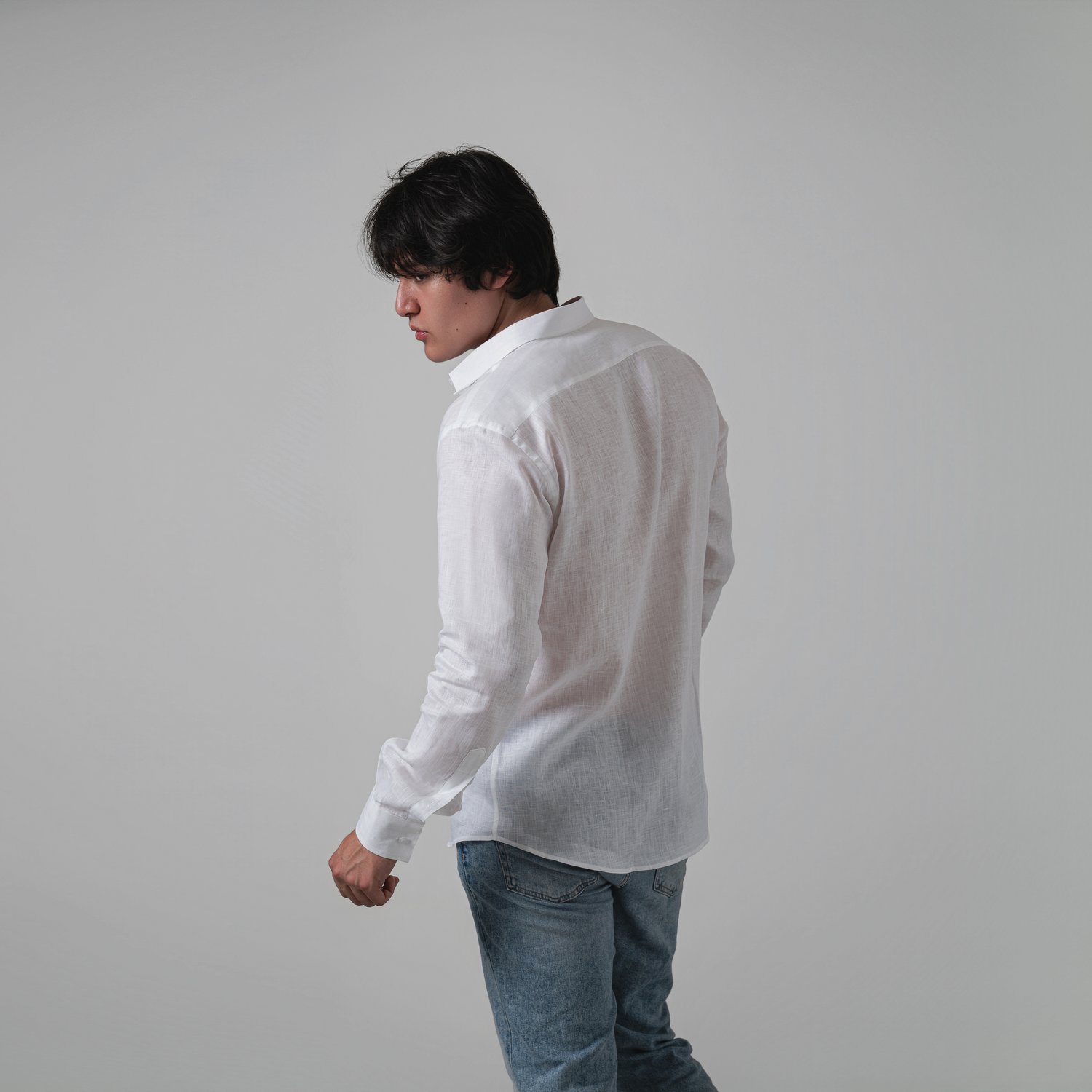 Essential Linen Shirts / White
